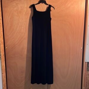Rhapsody Classic Black Maxi Dress